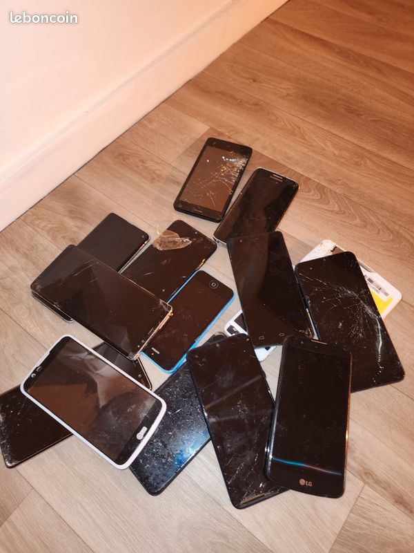 Lots téléphones 15 téléphones (image 1)