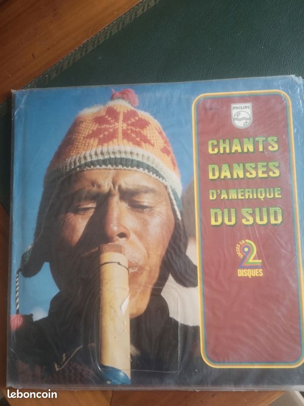 Vynile 33 tours chants Amérique du Sud (image 1)