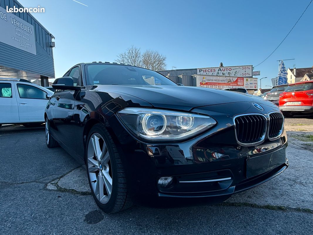 BMW Série 1 (F20) 5 portes 125d 2.0 d 16V 218 cv BOITE AUTO / TOIT OUVRANT / ECONOMIQUE (image 2)