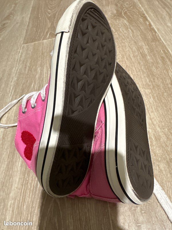 Baskets rose fille (image 5)