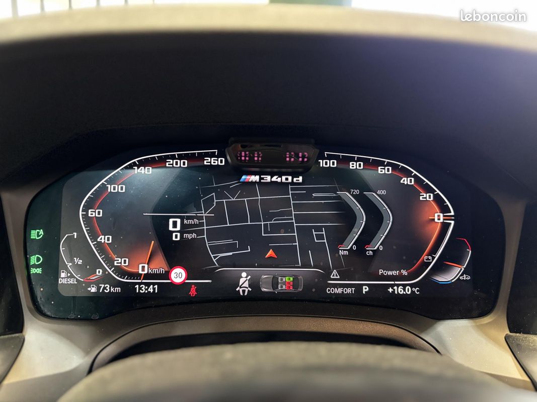BMW SERIE 3 M340d xDrive BVA Sport - Garantie BMW 2027 & Carplay & Harman Kardon (image 27)