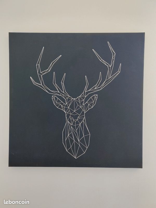 Tableau cerf Ikea (image 2)