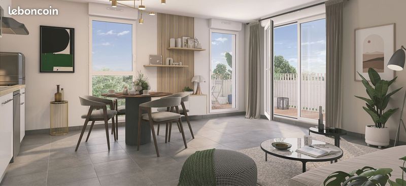 Appartement 3 pièces 54 m² · à Toulouse · 54 m² · 207 900 €