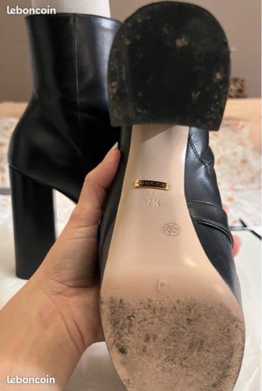 Magnifiques bottines Gucci Marmont, parfait état (image 9)