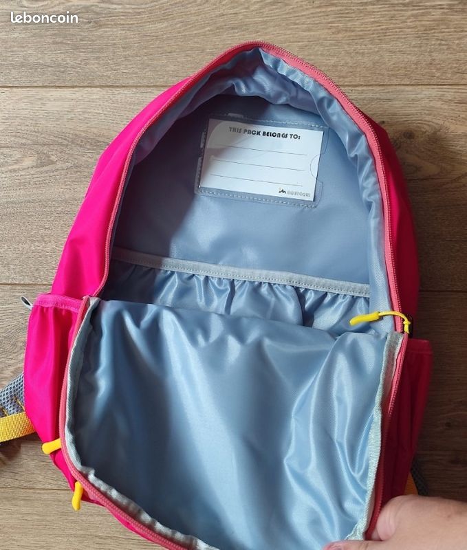 ONETOALL Sac à Dos Enfant Maternelle - Cartable Primaire Avec Cordelette Sécurité Et Trousse Crayons