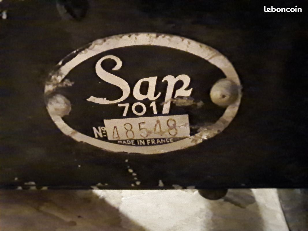 Moulinet Ancien Français SAP 701 – Très Propre – Collection Pêche