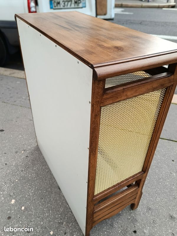 Cache radiateur bois livré (image 5)