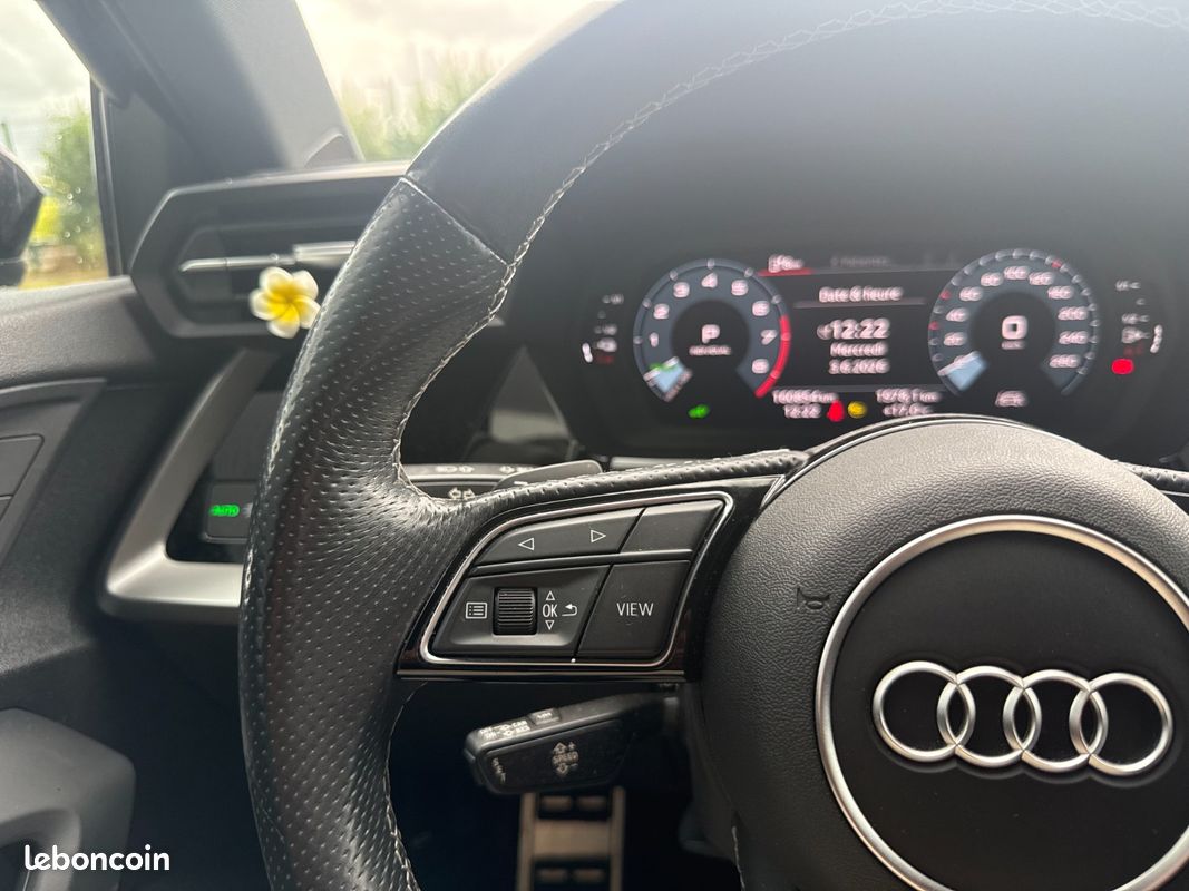 AUDI A3 SPORTBACK 40 TFSIe 204 Plug In Hybrid S tronic 6 S Line - Régulateur / Caméra de Recul / Révision OK / CT O (image 35)