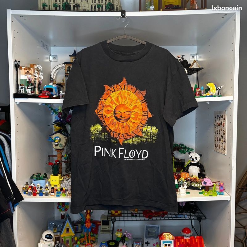 T-shirt Pink Floyd North American Tour – Tee Noir Rock (image 1)