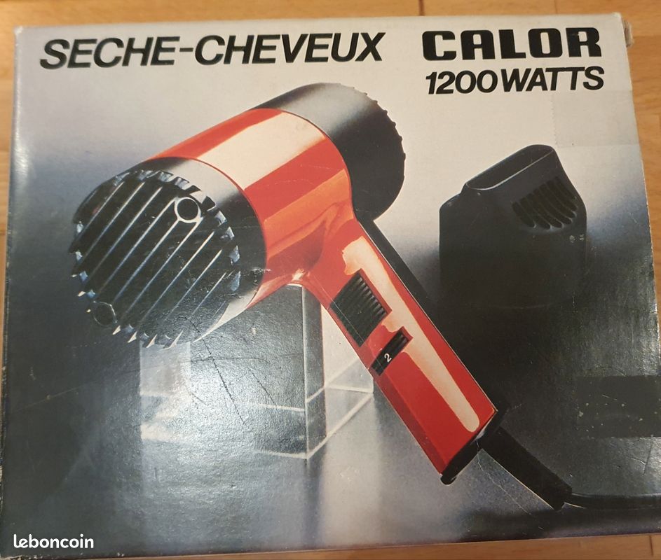 Sèche-cheveux Vintage Calor Avec Brushing - Occasion Fonctionnel
