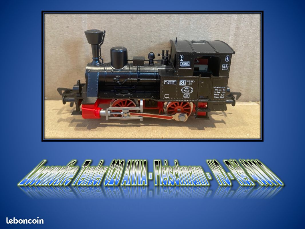Fleischmann H0 - 4805 - Locomotive à vapeur avec tender (1) - Ceci est