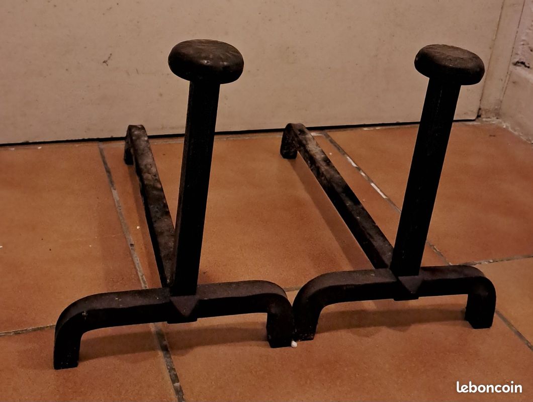 Chenets pour cheminée (image 2)