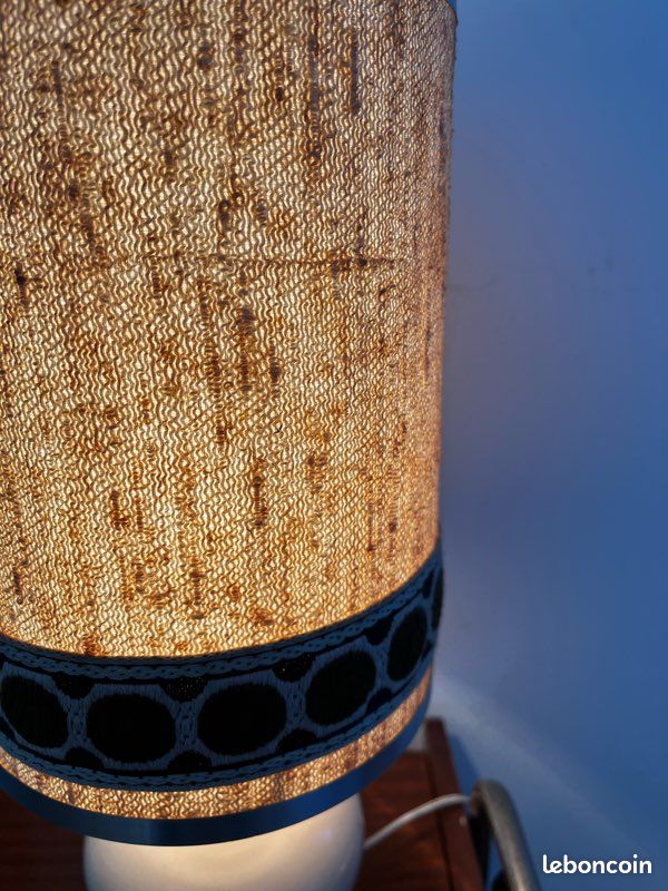 Lampe vintage année 70 rétro mid century (image 4)