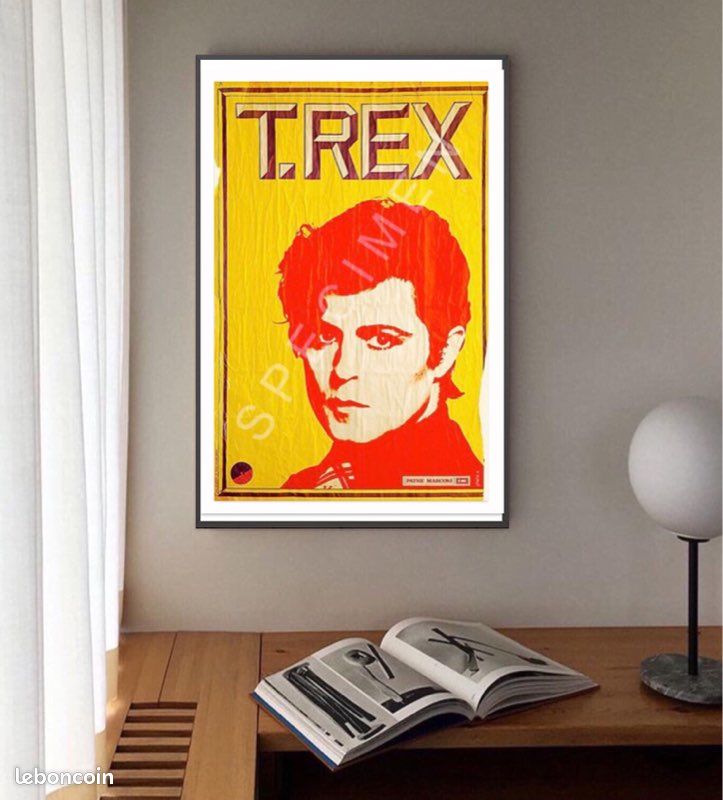 Affiche T-REX glamour rock inédite (image 2)
