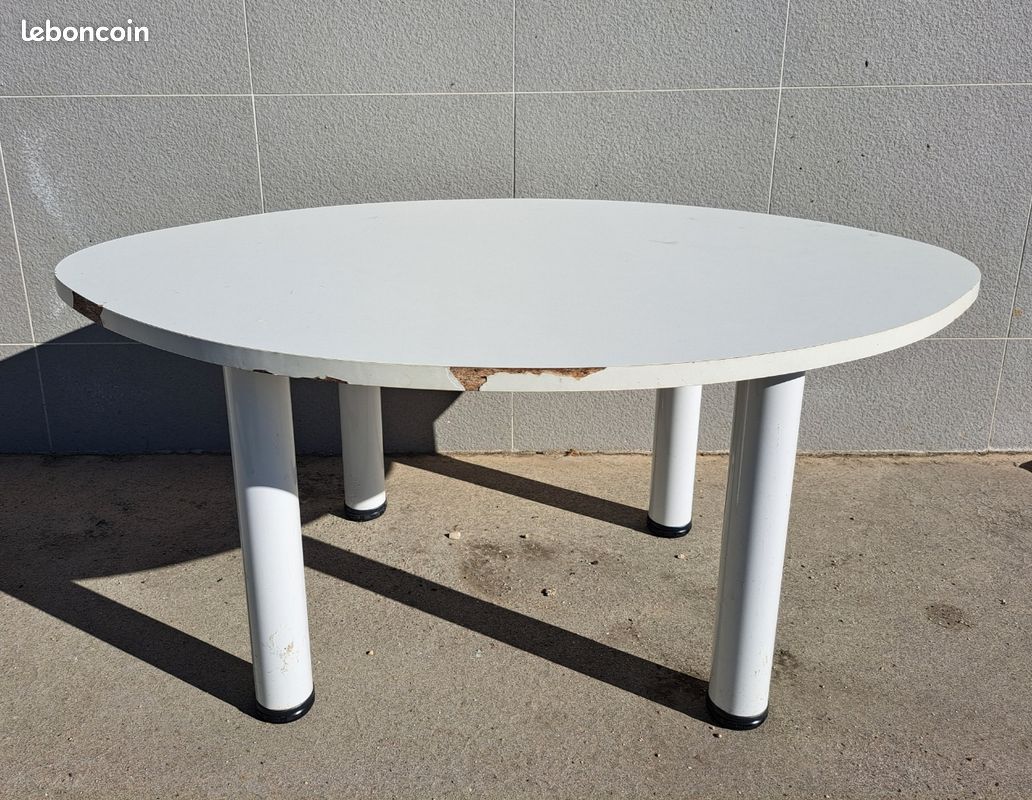 Table basse ovale (image 1)