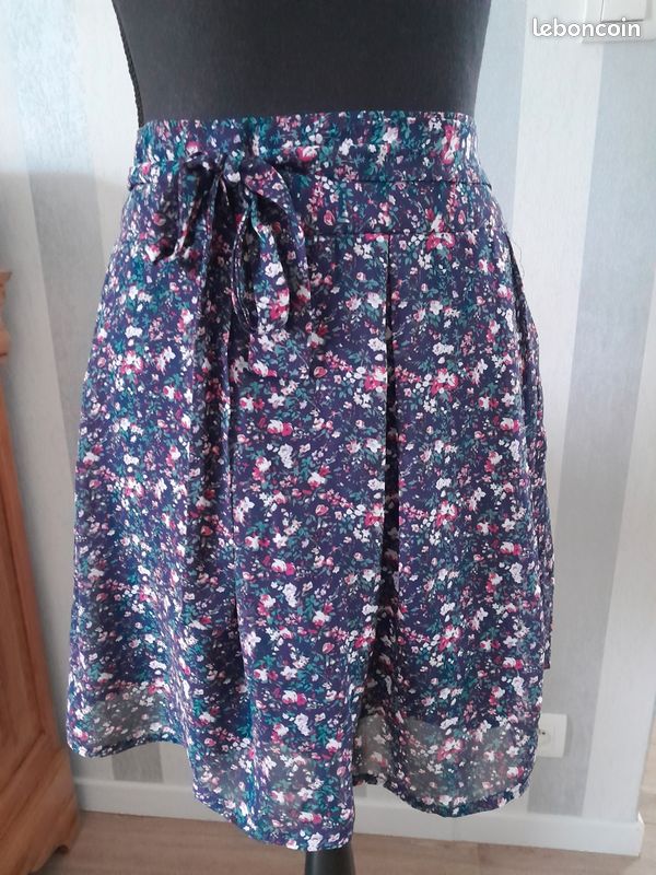 Tunique femme Lilée - Bleu ciel / Blanc | Mabéo Industries