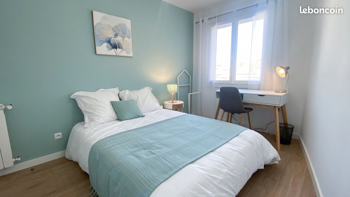 Chambre dans Colocation tout compris (Chauffage, eau, électicité, Box Internet, Netflix) (image 1)