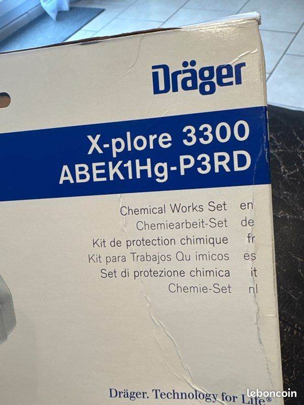 Masque Professionnel Certifié EN140 Dräger X-plore 3500 Kit De Protection Respiratoire Contre Les Feux De Forêt : Demi-masque Filtre ABEK1Hg-P3, Protection Contre La Fumée Et Les Cendres En Cas D'incendie De Masque Professionnel Certifié EN140 Dräger X-plore 3500 Kit De Protection Respiratoire Contre Les Feux De Forêt : Demi-masque Filtre ABEK1Hg-P3, Protection Contre La Fumée Et Les Cendres En Cas D'incendie De
