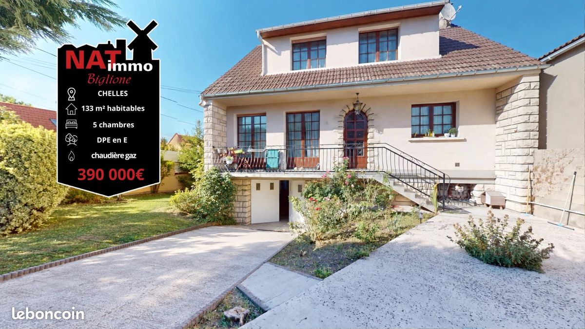 Maison 6 pièces 133 m² · à Chelles · 133 m² · 390 000 €