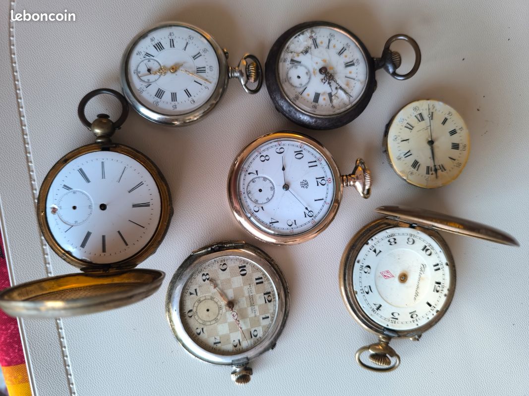 Montre à Gousset Quartz - Lot 19, Occasion Vintage
