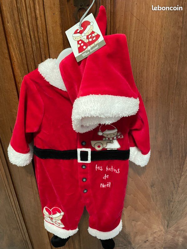 Pyjama de noël neuf mois Vêtements bébé
