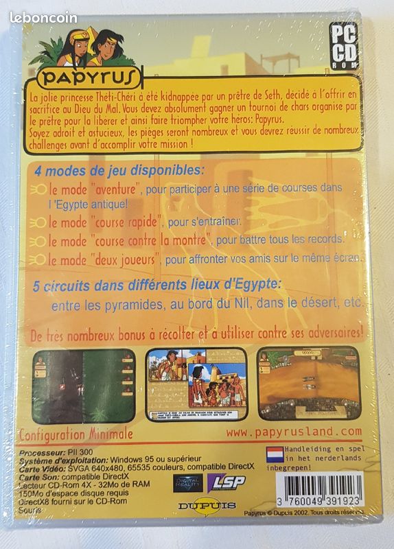 2 DVD PC aux choix Monstre & Cie et Papyrus (image 3)