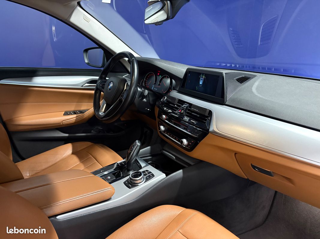 BMW Série 5 2.0 D 163ch Luxury - 2017 - Suivi complet - LED - Boîte auto - sièges chauffants (image 10)