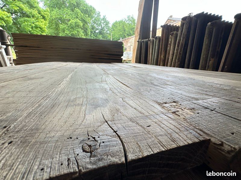 Plancher de chêne grandes lames rustique (image 6)