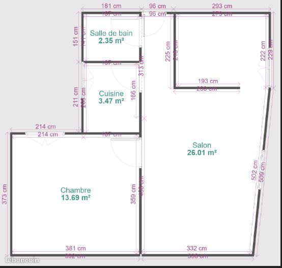 Appartement 3 pièces 48 m² · à Vincennes · 48 m² · 1 350 €/mois
