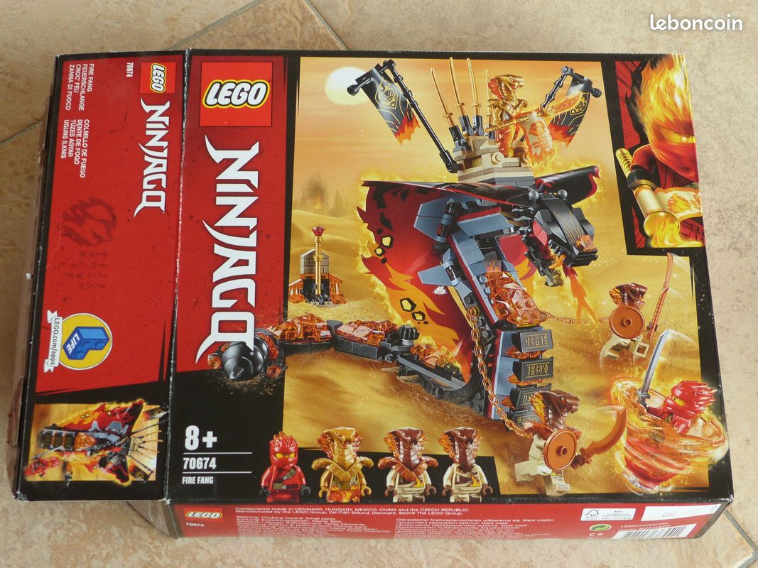 Ninjago 70674 Lego Lego Fire Fang Top