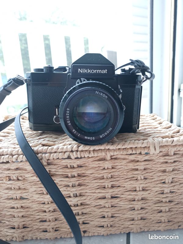 Nikon Nikkormat EL Noir & 50mm 1.4 (image 1)