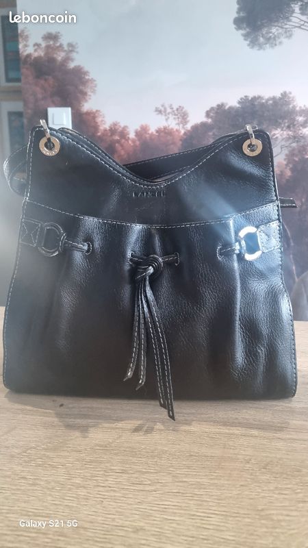 Sac Lancel piur femme très bon état (image 1)