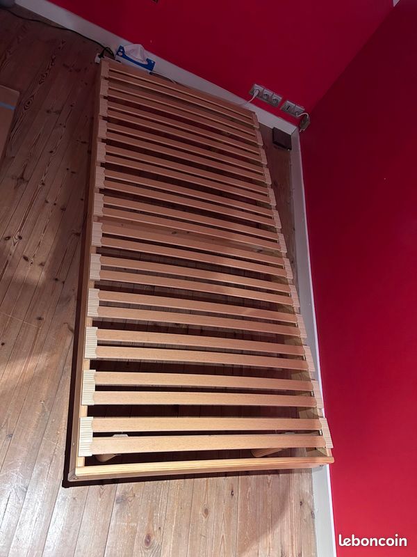 Lit bois 90x190 (image 6)