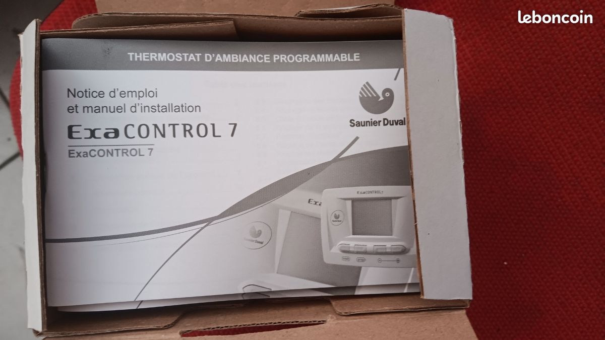 Notice Exacontrol Manual Pdf Duval Exacontrol E7 Termostato