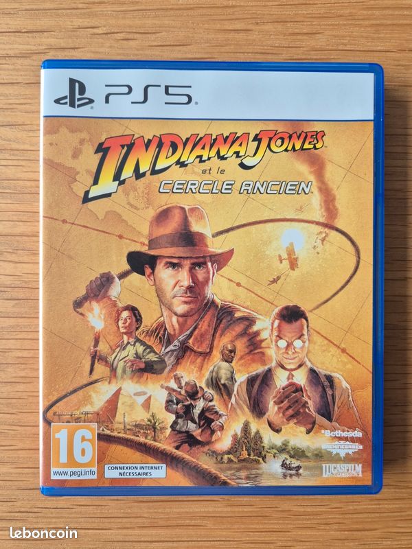 Jeu PC Indiana Jones Et Le Cercle Ancien - Version Physique Neuve Sous Blister