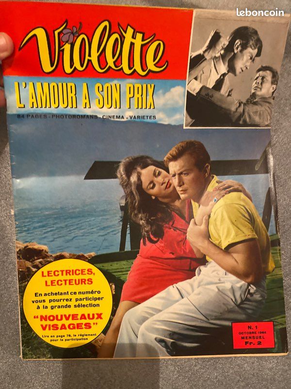 5 premiers numéros du photoroman « Violette » - 1964 (image 11)