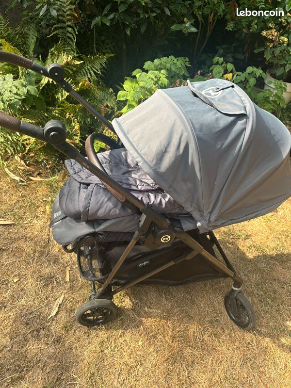 Poussette mélio + adaptateur + cosy (image 4)
