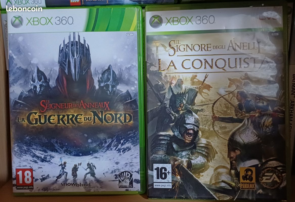Jeu Xbox 360 - Le Seigneur Des Anneaux : La Guerre Du Nord - Version PAL-FR - Occasion Bon état
