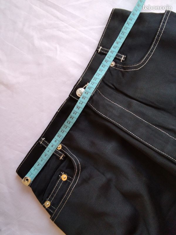 Pantalon jean noir 36 /A propos /NEUF (image 8)
