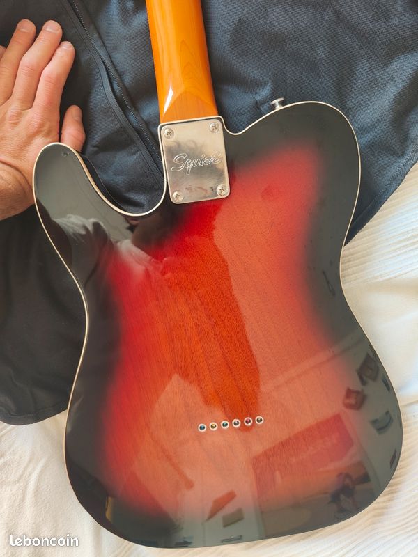 Pack Squier Telecaster custom classic vibe 60's, house, sangle et corde neuves (image 4)
