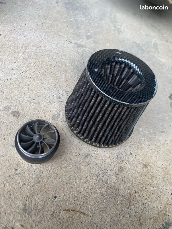 Filtre à air sport type KN + turbine (image 1)