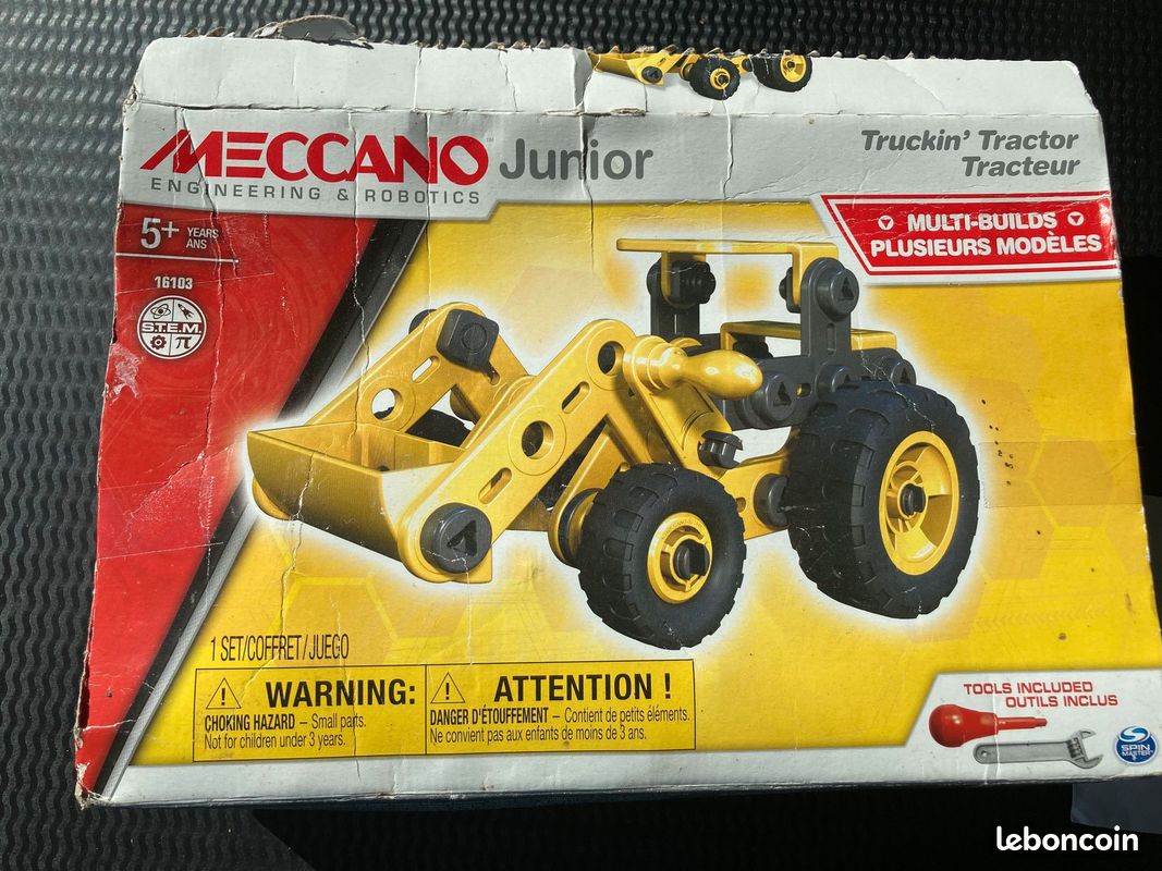 Tracteur Meccano Junior (image 1)