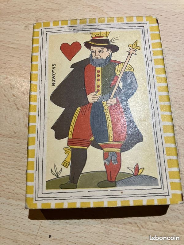 Jeu De Cartes à Jouer Vintage Tchécoslovaquie Années 1960 - Complet Avec Son étui D'origine - Occasion