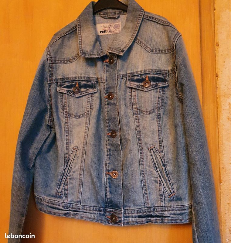 Blouson jean New look (image 1)
