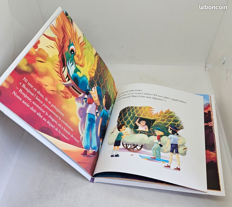 "Les dragons de la muraille de Chine".
ISBN : 978.2.38051.139.0 (image 4)