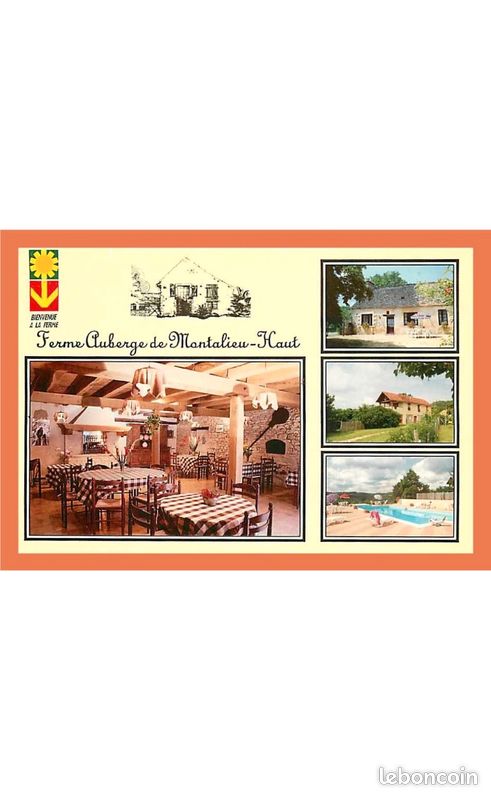 A297 / 583 24 - Ferme Auberge de Montalieu Haut - Saint Cybranet (image 1)