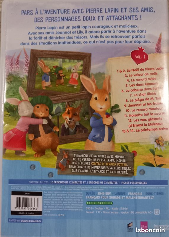 Dvd pierre lapin (image 2)