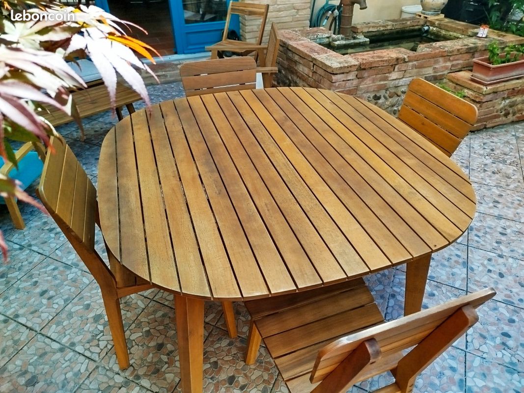 Belle table de jardin (image 2)