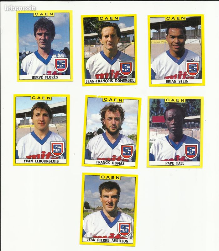 Lot 18 Vignettes Panini Foot 1989 - ASSE St Etienne - Complètes à Découper - Italie