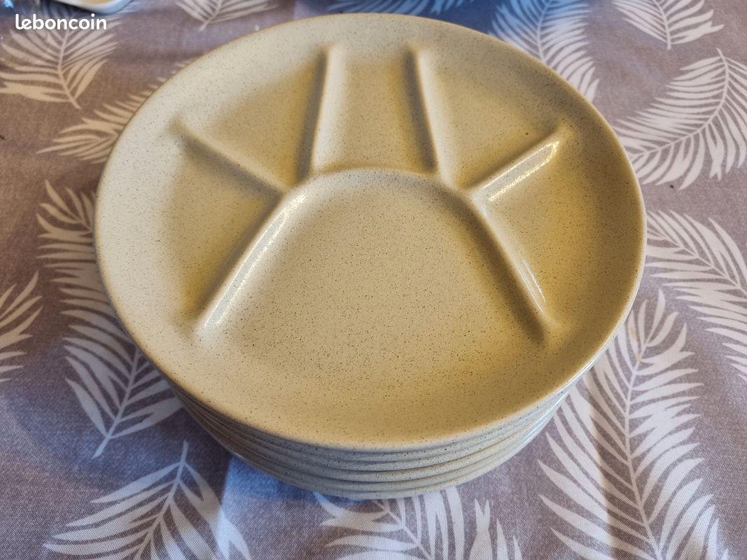 Assiettes à fondue (image 1)